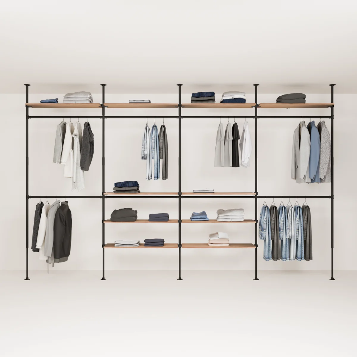 All clothes rails